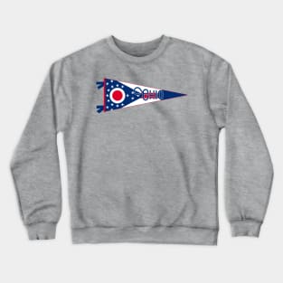 Ohio Flag Pennant Crewneck Sweatshirt